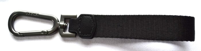 BOGNER SCHLÜSSELANHÄNGER KEYHOLDER mit KARABINERHAKEN SCHWARZ NEU – Bild 5