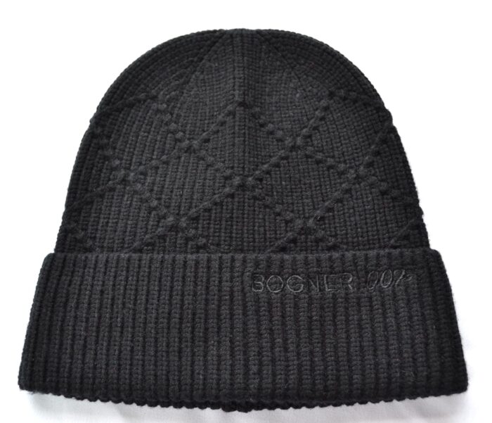 BOGNER 007 BOND 14 DAMEN HERREN MÜTZE WOLLMÜTZE SCHWARZ NEU – Bild 5