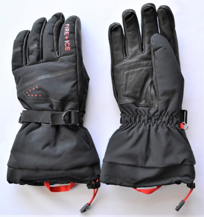BOGNER FIRE+ICE ELLIS R-TEX XT HERREN SKI / SNOWBOARD LANGE HANDSCHUHE GLOVES 40% LEDER SCHWARZ Gr 10 L NEU
