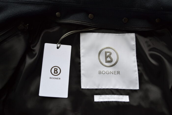 BOGNER DAMEN DAUNEN SKIJACKE JACKE MIT SOFTSHELL INLAYER SCHWARZ Gr 36 S NEU – Bild 7