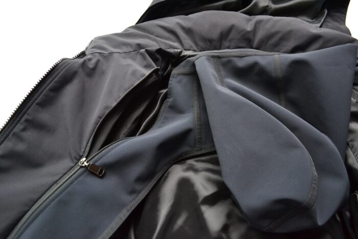 BOGNER DAMEN DAUNEN SKIJACKE JACKE MIT SOFTSHELL INLAYER SCHWARZ Gr 36 S NEU – Bild 8