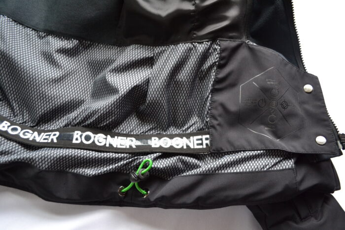 BOGNER DAMEN DAUNEN SKIJACKE JACKE MIT SOFTSHELL INLAYER SCHWARZ Gr 36 S NEU – Bild 9