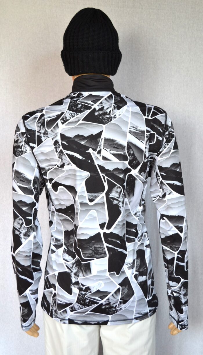 BOGNER FIRE+ICE PASCAL HERREN SKI LONGSLEEVE FIRST LAYER STRETCH UNTERZIEHER GRAU MUSTER Gr L NEU – Bild 3