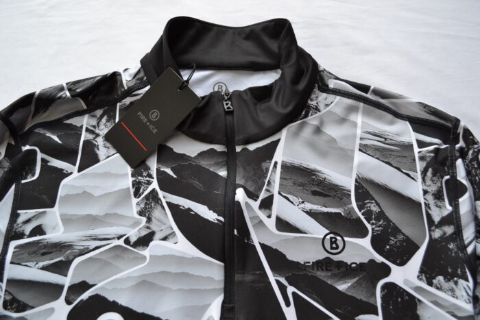 BOGNER FIRE+ICE PASCAL HERREN SKI LONGSLEEVE FIRST LAYER STRETCH UNTERZIEHER GRAU MUSTER Gr L NEU – Bild 4