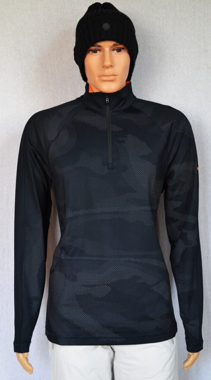 BOGNER FIRE+ICE PREMO 3 HERREN SKI LONGSLEEVE FIRST LAYER SCHWARZ STRETCH UNTERZIEHER Gr L NEU – Bild 2