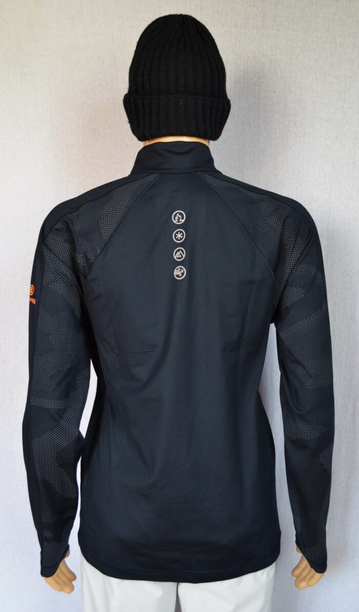 BOGNER FIRE+ICE PREMO 3 HERREN SKI LONGSLEEVE FIRST LAYER SCHWARZ STRETCH UNTERZIEHER Gr L NEU – Bild 3