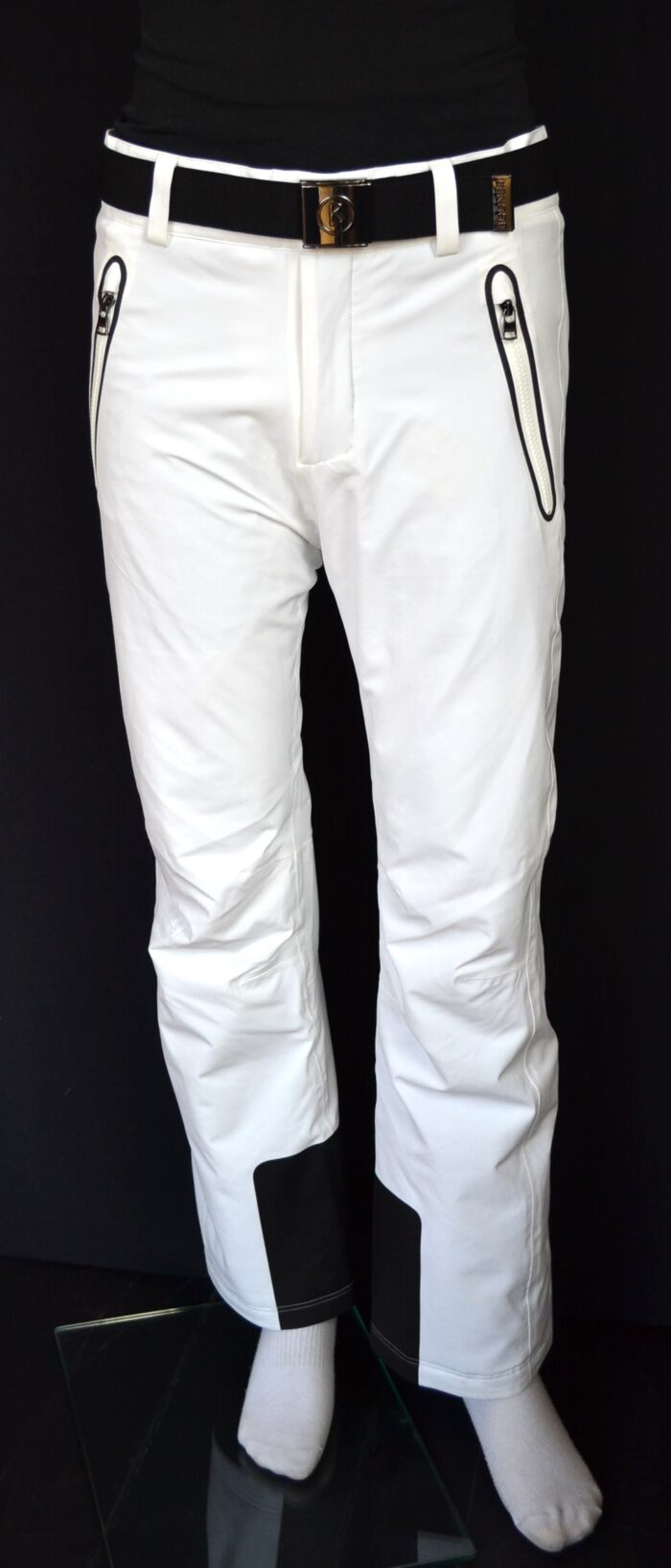 BOGNER THORE HERREN SKIHOSE 4 WEGE STRECH WEIß Gr 50 L NEU – Bild 2