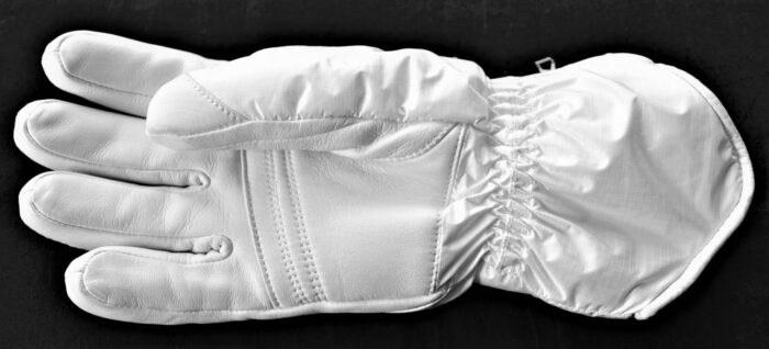 BOGNER DAMEN SKI HANDSCHUHE GLOVES TEILLEDER BACA WEIß Gr 7 S NEU – Bild 6