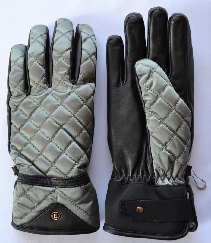 BOGNER DAMEN SKI HANDSCHUHE GLOVES TEILLEDER CYRA Gr 6,5 7,5 8 NEU