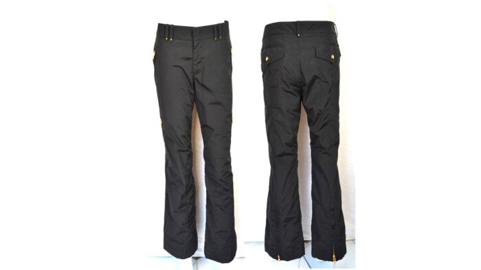 BOGNER DAMEN SKIHOSE WOMAN SKI PANTS SCHWARZ GOLD Gr 44 XL NEU