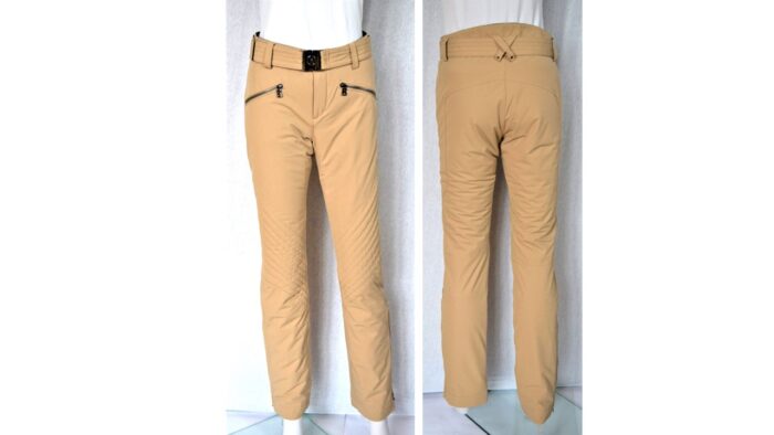 BOGNER DAMEN SKIHOSE FRAENZI FRANZI BEIGE STRETCH Gr 36L S NEU