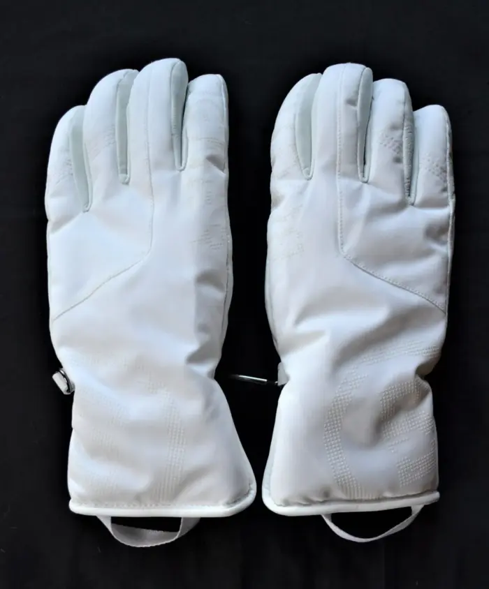 BOGNER DAMEN SKI HANDSCHUHE GLOVES TEILLEDER HANNA WEIß Gr 7 S NEU – Bild 2
