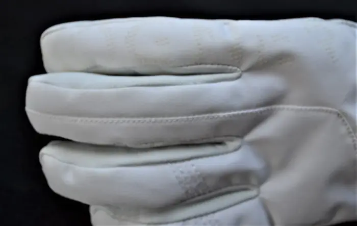 BOGNER DAMEN SKI HANDSCHUHE GLOVES TEILLEDER HANNA WEIß Gr 7 S NEU – Bild 5