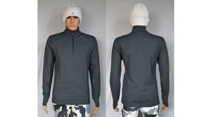 BOGNER HARRY 2 HERREN SKI LONGSLEEVE FIRST LAYER STRETCH UNTERZIEHER DUNKELGRAU Gr L 50 NEU