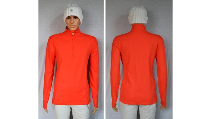 BOGNER HARRY 2 HERREN SKI LONGSLEEVE FIRST LAYER STRETCH UNTERZIEHER ROT Gr L 50 NEU