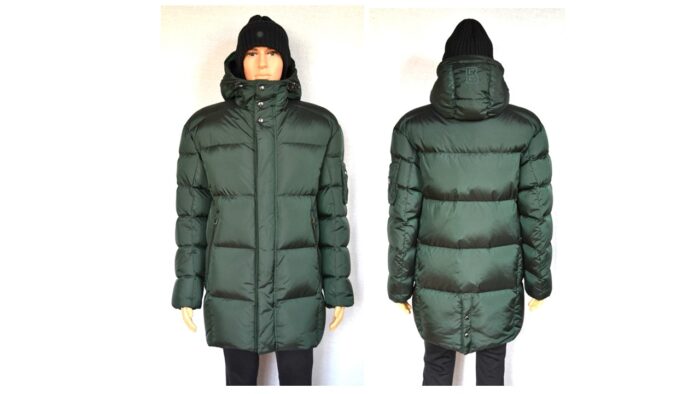 BOGNER JONES D2 HERREN DAUNENJACKE JACKE MANTEL MENS SMARAGD GRÜN Gr 50 L NEU