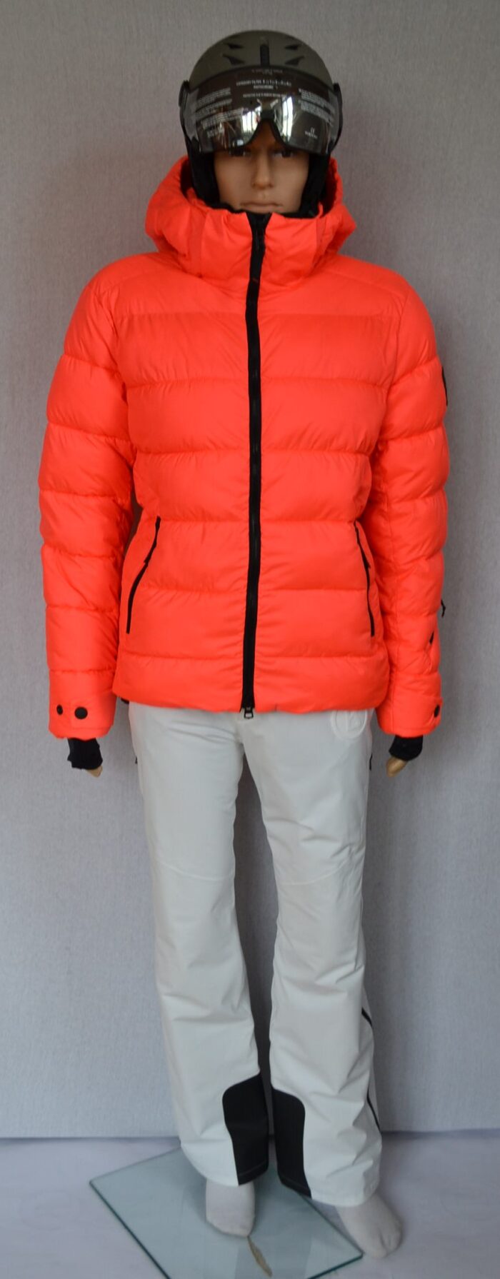 BOGNER FIRE+ICE LUKA2 HERREN SKI JACKE NEON LAVA ROT MENS JACKET Gr 50 L NEU – Bild 2