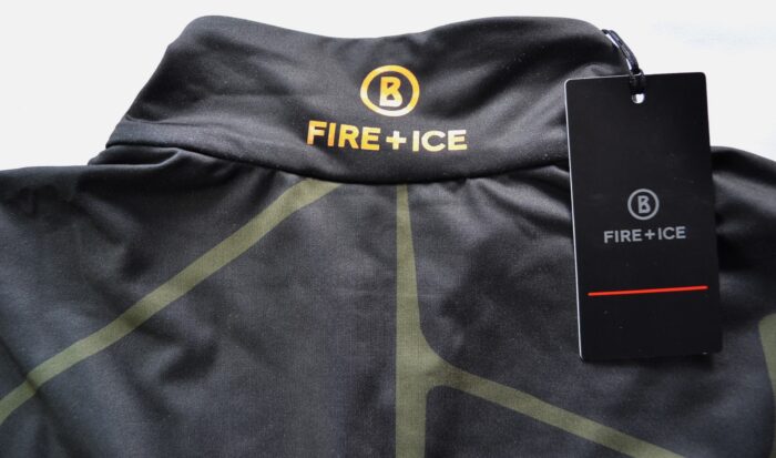 BOGNER FIRE+ICE PASCAL HERREN SKI LONGSLEEVE FIRST LAYER STRETCH UNTERZIEHER SCHWARZ-OLIV Gr L NEU – Bild 5