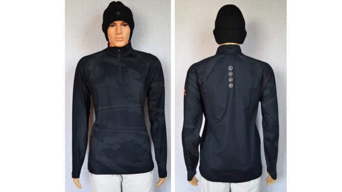 BOGNER FIRE+ICE PREMO 3 HERREN SKI LONGSLEEVE FIRST LAYER SCHWARZ STRETCH UNTERZIEHER Gr L NEU
