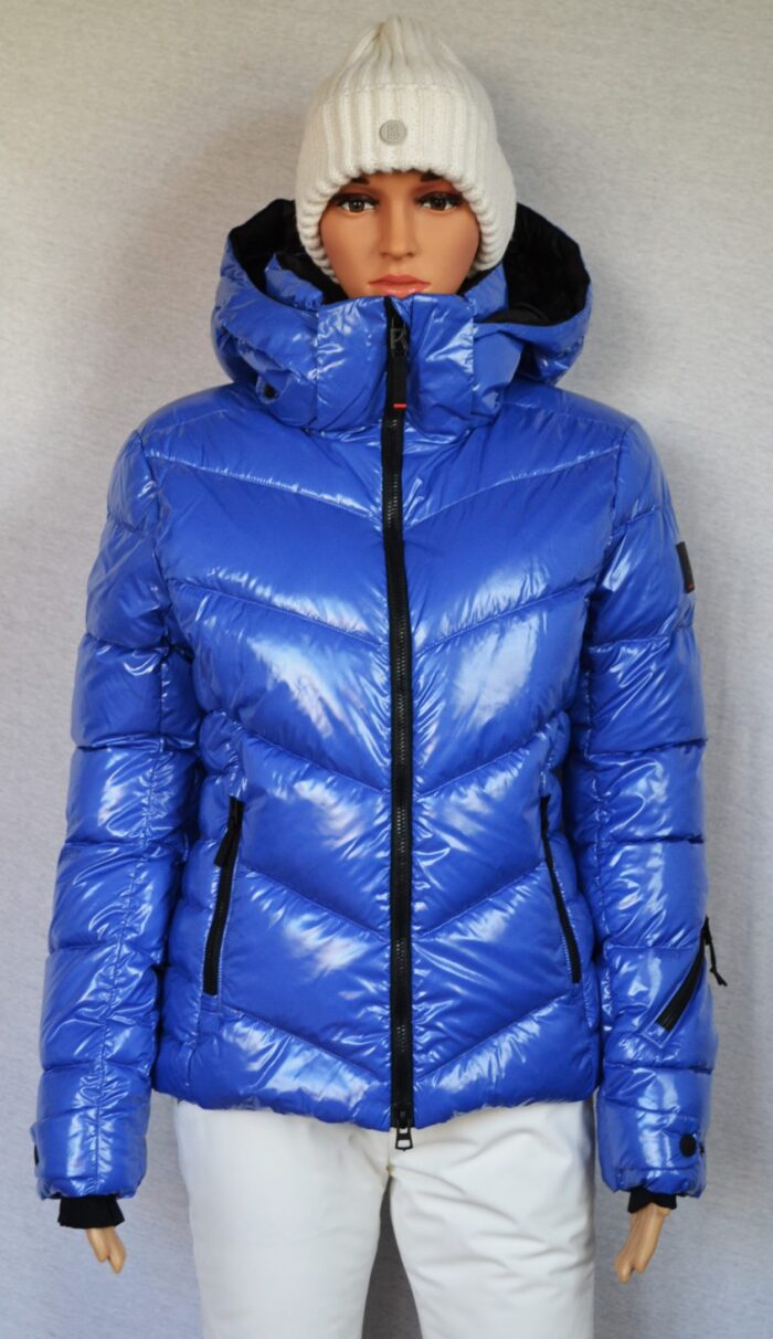 BOGNER FIRE+ICE SAELLY DAMEN SKIJACKE SHINY BLAU SKI WOMEN Gr 36 S NEU – Bild 4