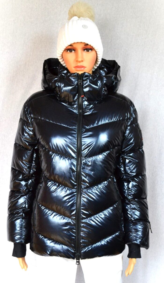 BOGNER FIRE+ICE SAELLY 2 DAMEN SKIJACKE SHINY JACKE BLAU Gr 46 XXL NEU – Bild 2