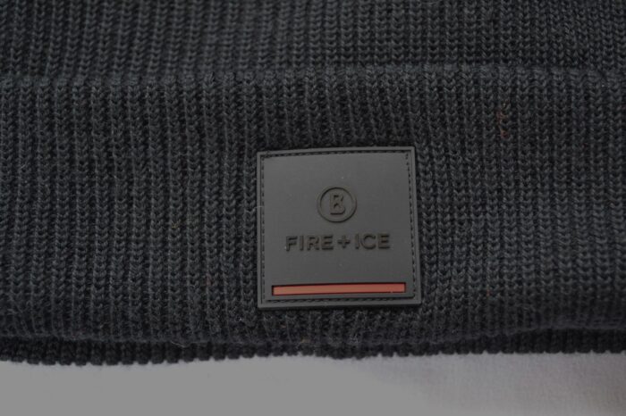 BOGNER FIRE+ICE HERREN DAMEN MÜTZE TAREK 50% WOLLE WOLLMÜTZE SCHWARZ NEU – Bild 4