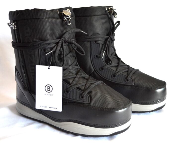BOGNER HERREN LAAX 4 SCHNEE BOOTS STIEFEL SCHWARZ SCHUHE Gr 44 NEU OVP