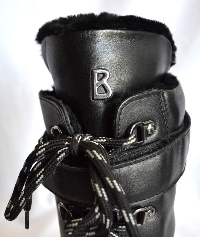 BOGNER 007 HELSINKI HERREN LEDER BOOTS MIT LAMMFELL FUTTER SCHWARZ Gr 44 NEU OVP – Bild 12