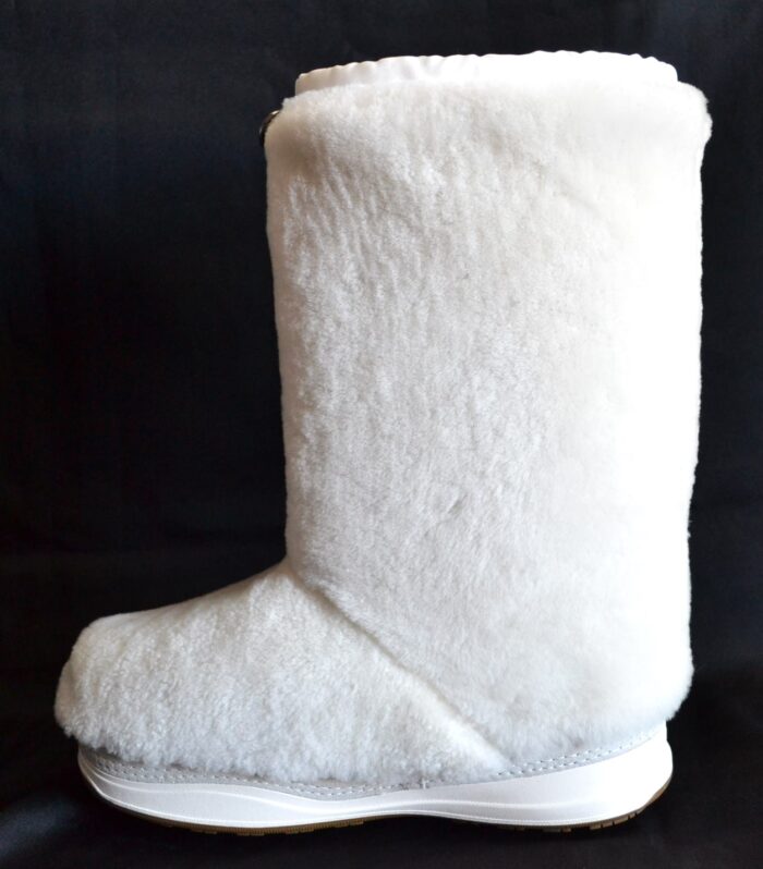 BOGNER LES ARCS DAMEN SCHNEEBOOTS FELL STIEFEL SNOW BOOTS WEIß AUS SHEARLING Gr 39 40 42 NEU OVP – Bild 4