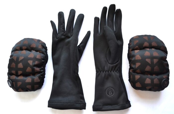 BOGNER TOUCH DAMEN HANDSCHUHE MIT HANDY TOUCHFUNKTION STRETCH LOGO UVP 120 € Gr M NEU – Bild 7