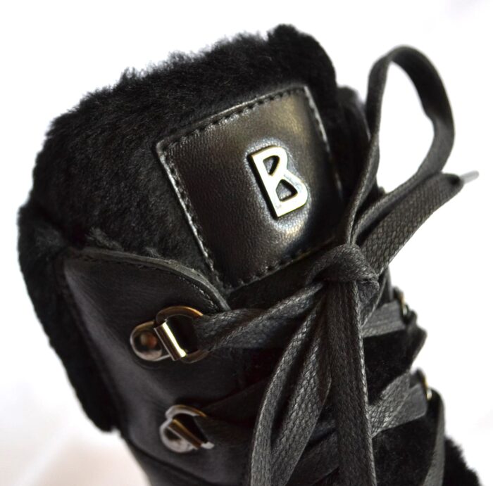 BOGNER SWANSEA DAMEN LEDER BOOTS STIEFELETTEN MIT LAMMFELL SCHWARZ Gr 40 NEU OVP – Bild 11
