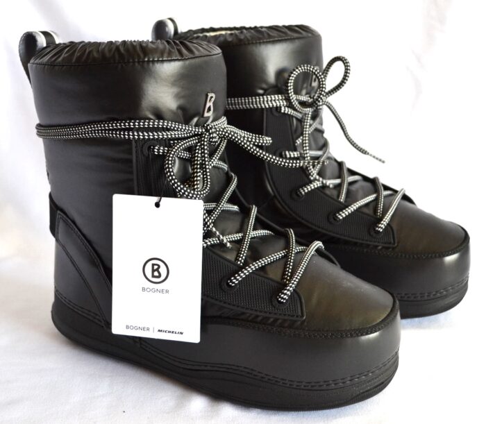BOGNER LA PLAGNE DAMEN SCHNEE BOOTS STIEFEL WOMEN SNOW SCHWARZ Gr 39 NEU