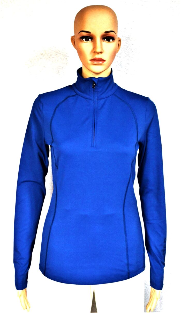 BOGNER DAMEN SKI LONGSLEEVE FIRST LAYER STRETCH UNTERZIEHER MADITA BLAU Gr 36 S NEU – Bild 2