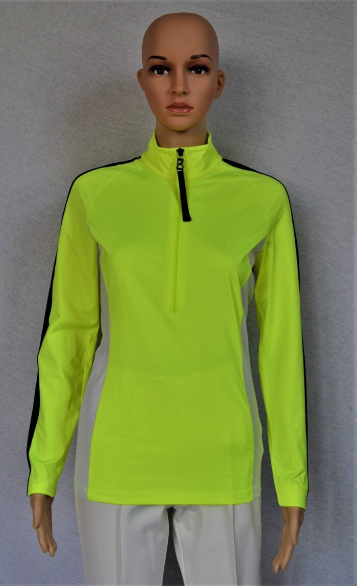 BOGNER DAMEN SKI LONGSLEEVE FIRST LAYER STRETCH UNTERZIEHER ASTHA NEON GELB Gr 36 S NEU – Bild 2