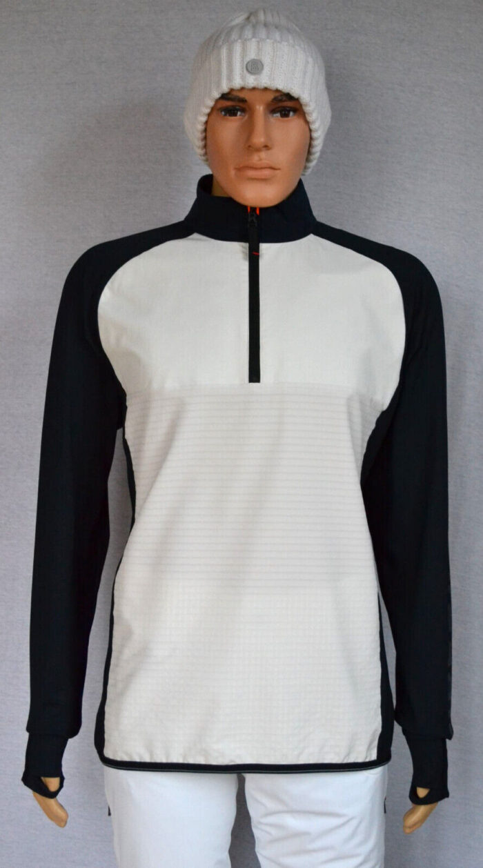 BOGNER FIRE+ICE ADREON HERREN SKI LONGSLEEVE FIRST LAYER STRETCH UNTERZIEHER mit SCHNEEFANG Gr L NEU – Bild 2