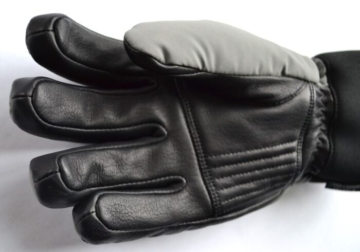 BOGNER BEN R-TEX XT HERREN SKI HANDSCHUHE GLOVES 55% LEDER GRAU-SCHWARZ Gr 8,5 SM NEU – Bild 6