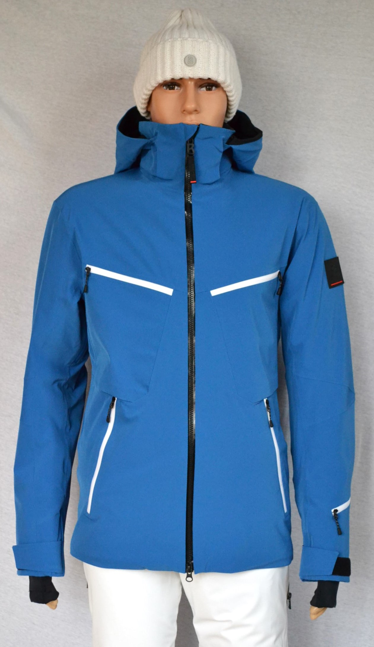 BOGNER FIRE+ICE CAREL HERREN SKIJACKE MENS JACKET BLAU Gr 50 L NEU – Bild 3