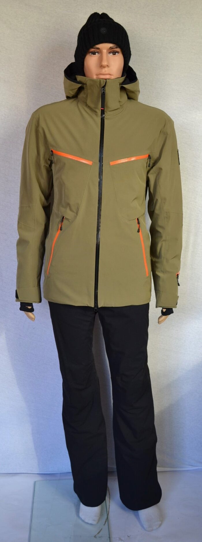 BOGNER FIRE+ICE CAREL HERREN SKIJACKE MENS JACKET OLIV Gr 50 L NEU – Bild 2