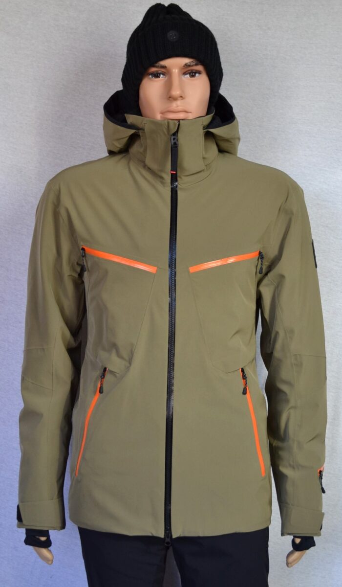 BOGNER FIRE+ICE CAREL HERREN SKIJACKE MENS JACKET OLIV Gr 50 L NEU – Bild 3