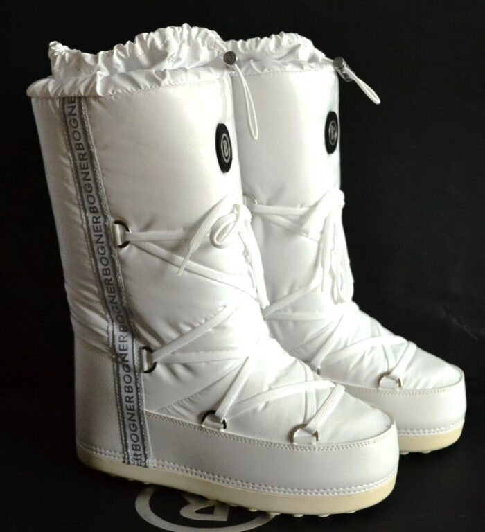 BOGNER CERVINIA DAMEN SCHNEEBOOTS STIEFEL OVERKNIE SNOW BOOTS WEIß Gr M 39-40 NEU OVP – Bild 7