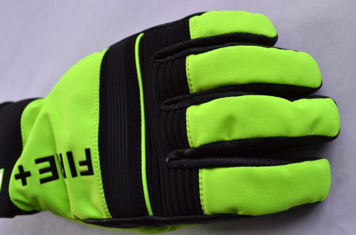 BOGNER ERKO R-TEX XT HERREN SKI HANDSCHUHE TEILLEDER GLOVES NEON-SCHWARZ Gr ML NEU – Bild 9