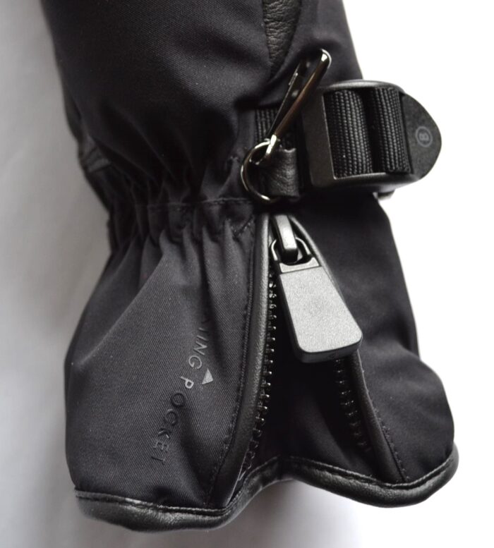 BOGNER FLORA DAMEN SKI FÄUSTLINGE STADT HANDSCHUHE 45% LEDER SCHWARZ Gr 7 S NEU – Bild 9