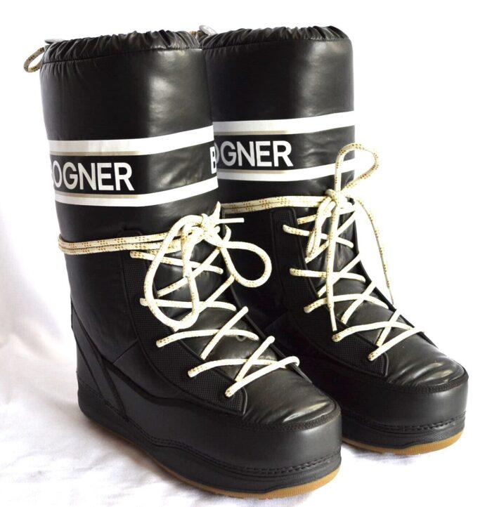 BOGNER LES ARCS DAMEN SCHNEEBOOTS STIEFEL SNOW BOOTS SCHWARZ Gr 37 NEU OVP