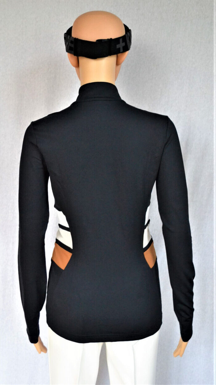 BOGNER DAMEN SKI LONGSLEEVE FIRST LAYER STRETCH UNTERZIEHER NALA SCHWARZ Gr 36 S NEU – Bild 3