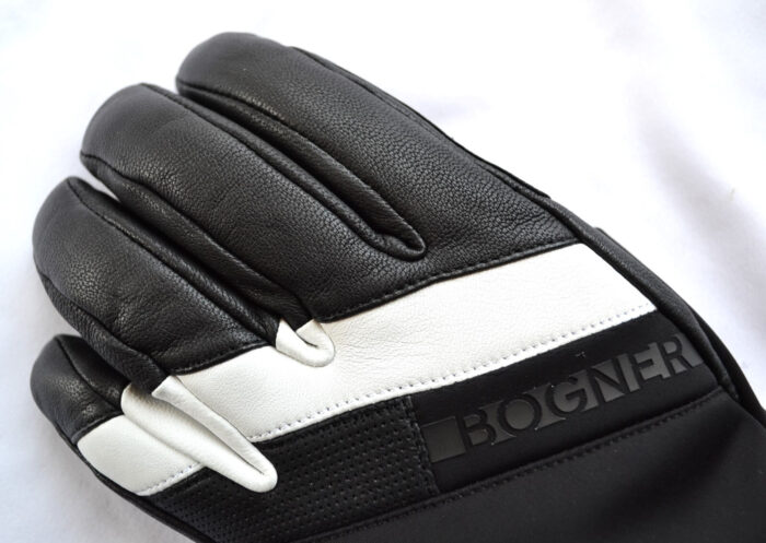 BOGNER PAUL R-TEX XT HERREN SKI HANDSCHUHE 70% LEDER GLOVES SCHWARZ-WEIß Gr 8,5 SM NEU – Bild 6