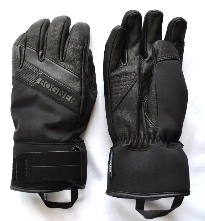 BOGNER PAUL R-TEX XT HERREN SKI HANDSCHUHE 70% LEDER GLOVES SCHWARZ Gr 8,5 SM NEU – Bild 4