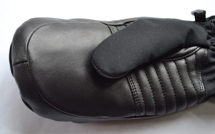 BOGNER FIRE+ICE PIA DAMEN SKI HANDSCHUHE FÄUSTLINGE GLOVES 45% LEDER SCHWARZ Gr 7 7,5 S M NEU – Bild 7