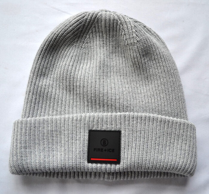 BOGNER FIRE+ICE HERREN DAMEN MÜTZE TAREK 50% WOLLE WOLLMÜTZE GRAU NEU