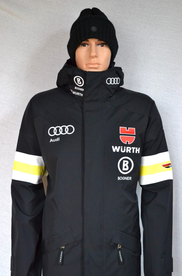 BOGNER DSV HERREN TEAM GERMANY REGENMANTEL RAIN CAPE SCHWARZ-GRÜN Gr M L XL NEU – Bild 4