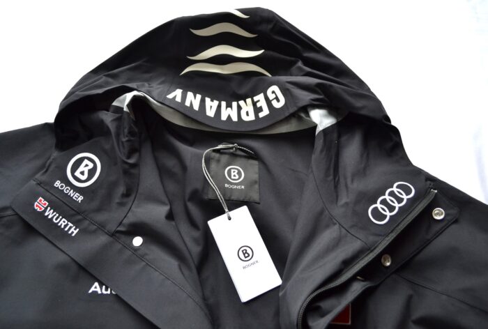 BOGNER DSV HERREN TEAM GERMANY REGENMANTEL RAIN CAPE SCHWARZ-GRÜN Gr M L XL NEU – Bild 7